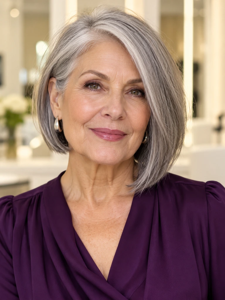 45 Best Wash and Wear Haircuts for Women Over 60 That Are Easy to Maintain - image 22