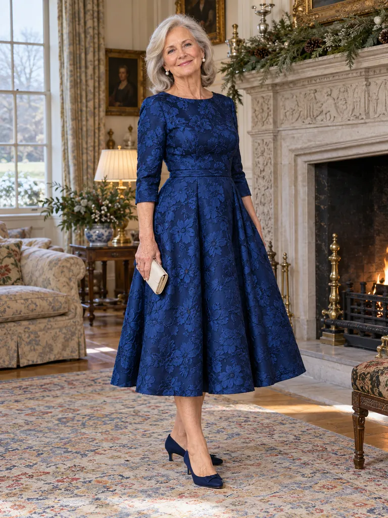 45 Classy Jewel Tone Dresses for Women Over 70 That Never Go Out of Style - image 22