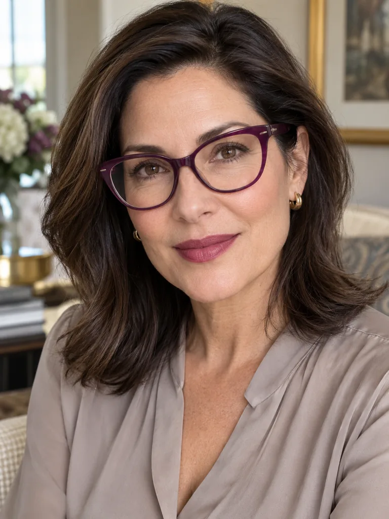 45 Gorgeous Glasses Frames for Women in 40s for Every Face Shape - image 22
