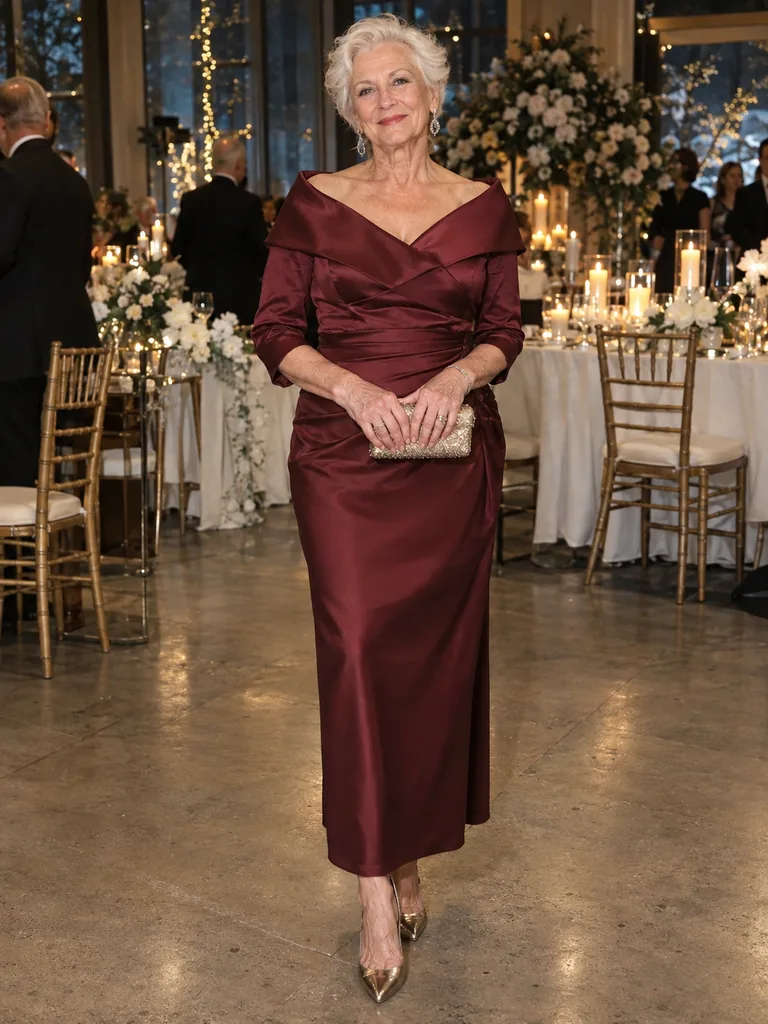45 Classy Winter Wedding Dresses for Grandma to Look Beautiful - image 23