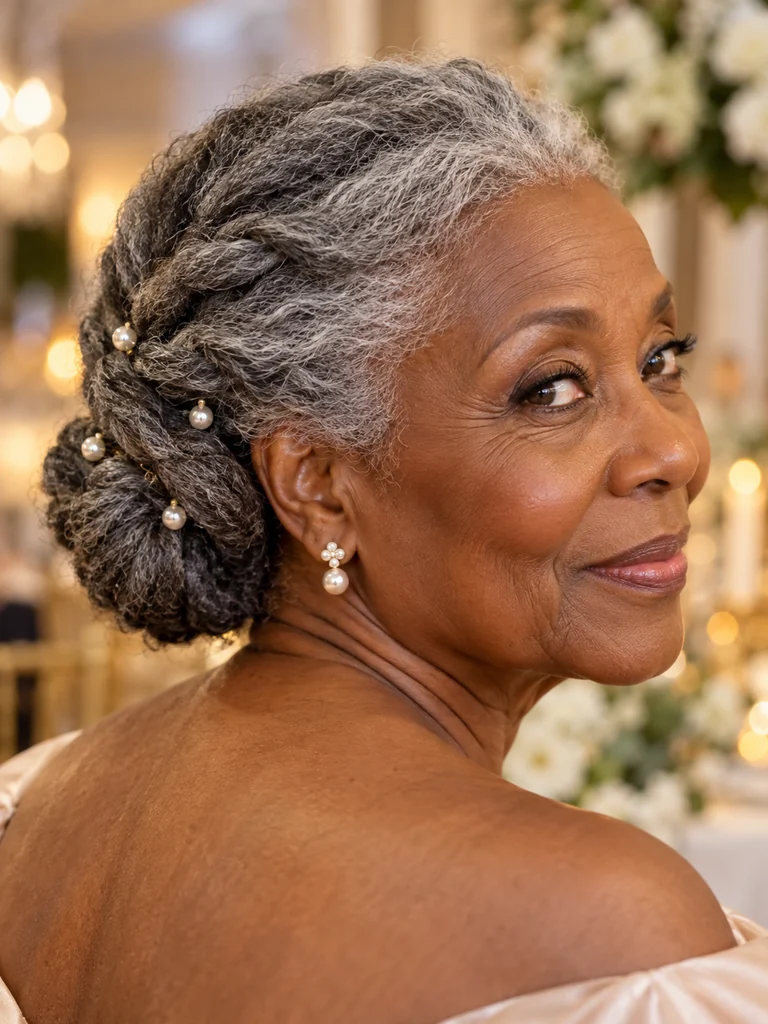 45 Graceful Wedding Hairstyle for Women Over 70 Ideas Perfect for Mature Hair - image 23