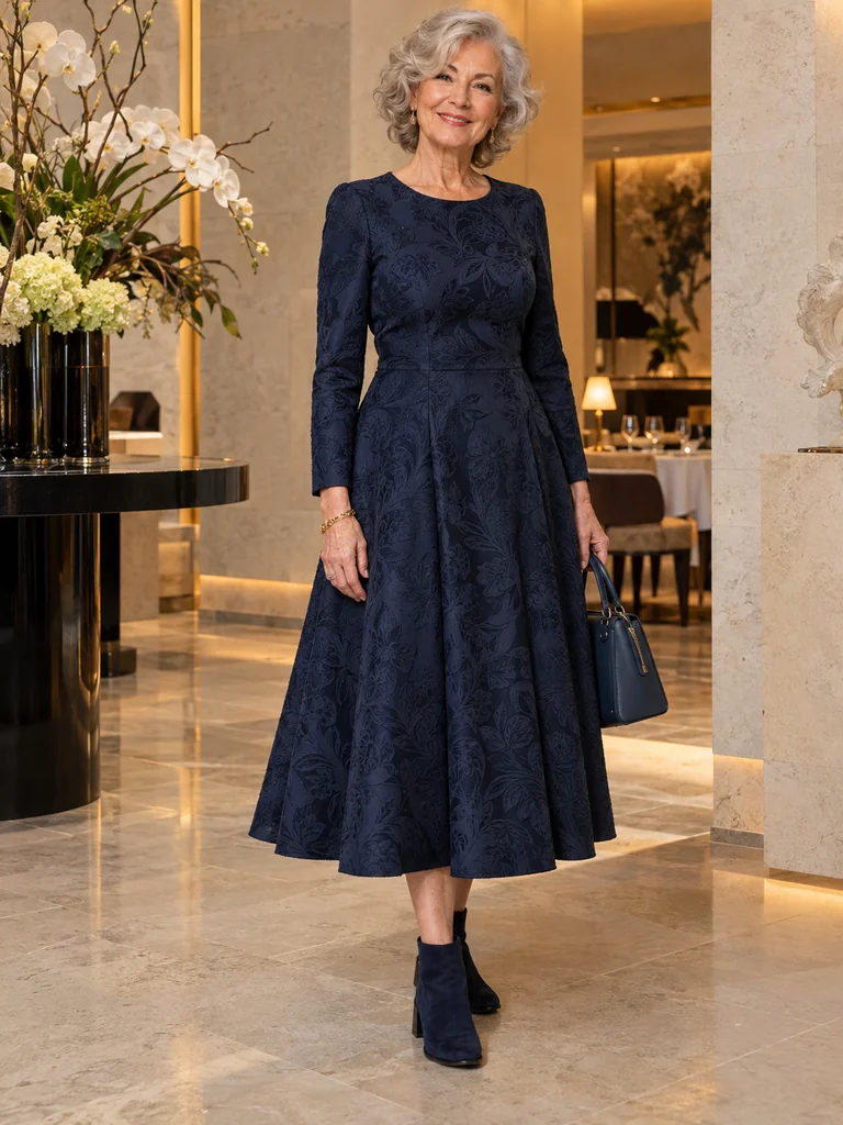 45 Warm Midi Dresses for Women Over 70 for Effortlessly Elegant Winter Style - image 23