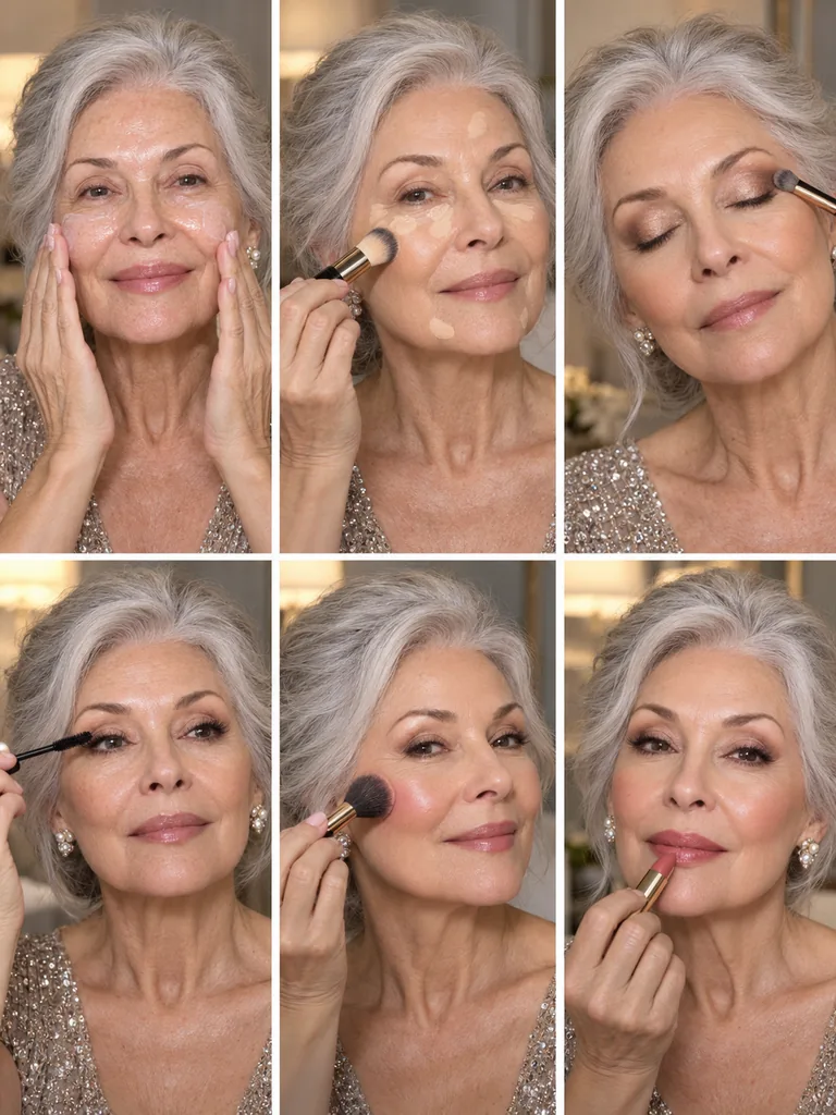 23 Classy Face Makeup Ideas for Women Over 70 You’ll Want to Try - image 24