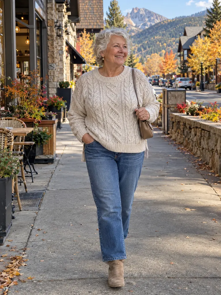 45 Chic Fall Travel Outfits for Women Over 60 for Effortless Autumn Style - image 25