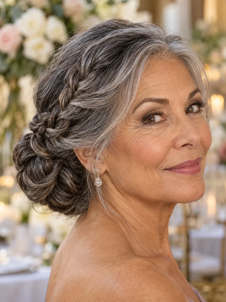 45 Graceful Wedding Hairstyle for Women Over 70 Ideas Perfect for Mature Hair - image 25