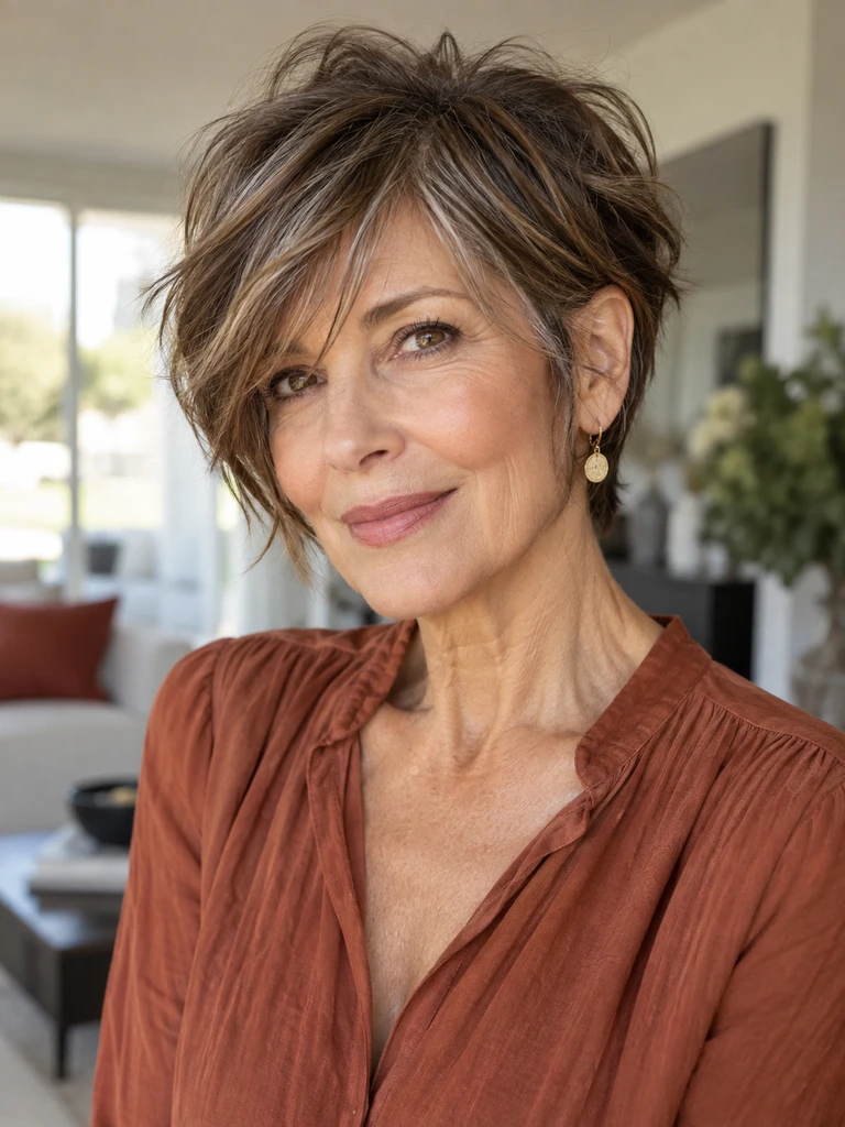 45 Feminine Short Haircuts for Women Over 60 That Feel Soft, Modern, and Flattering - image 25