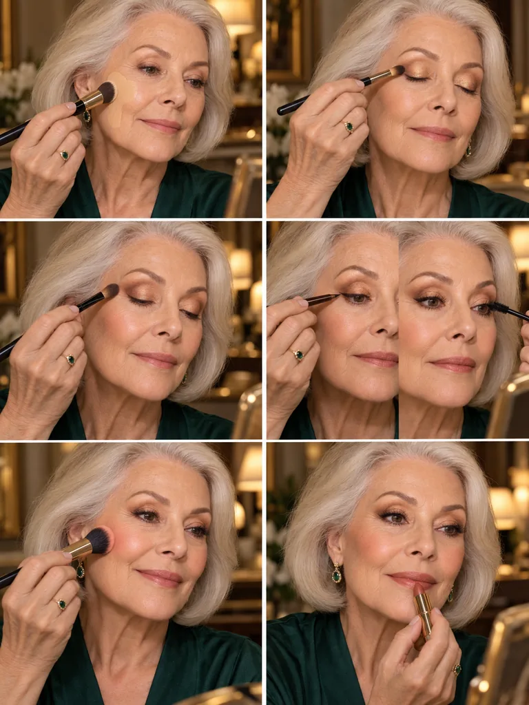 23 Classy Face Makeup Ideas for Women Over 70 You’ll Want to Try - image 26