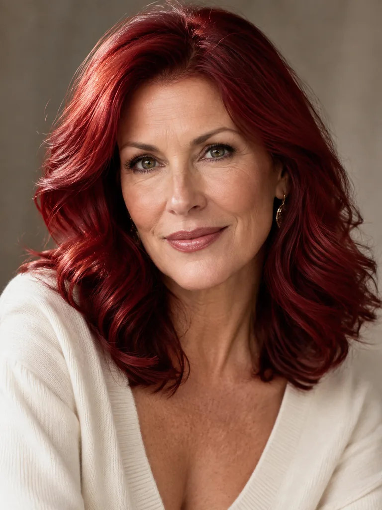 45 Stunning Red Hair Color Ideas for Older Women Over 50 - image 26
