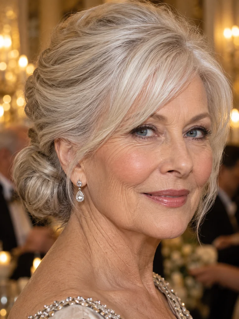 45 Graceful Wedding Hairstyle for Women Over 70 Ideas Perfect for Mature Hair - image 26