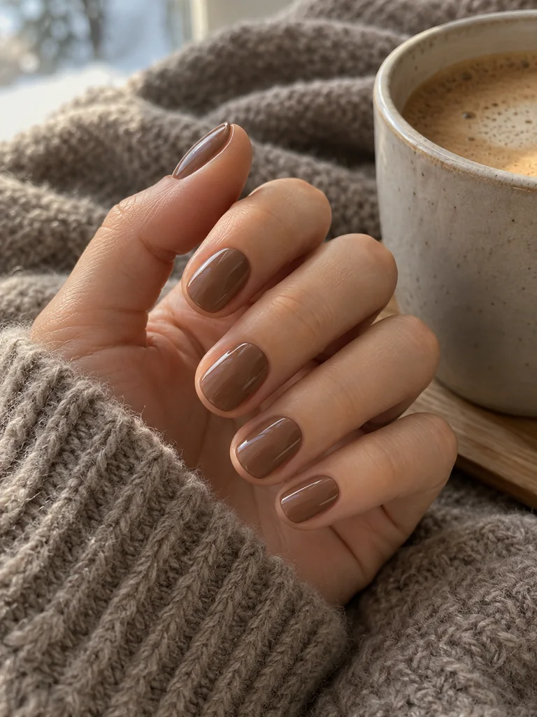 45 Winter Gel Nail Designs That Look Sophisticated and Stylish - image 27