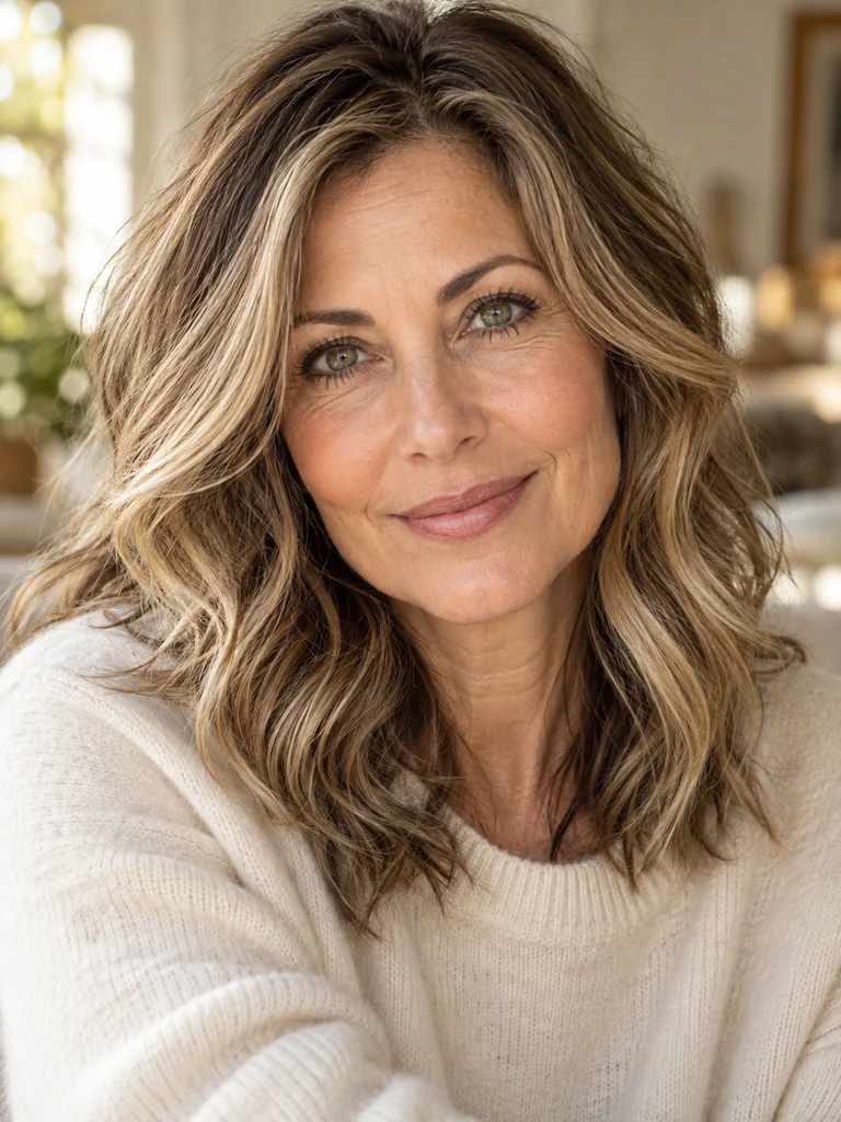 45 Best Hair Colors for Women Over 60 With Medium-Length Hair - image 27