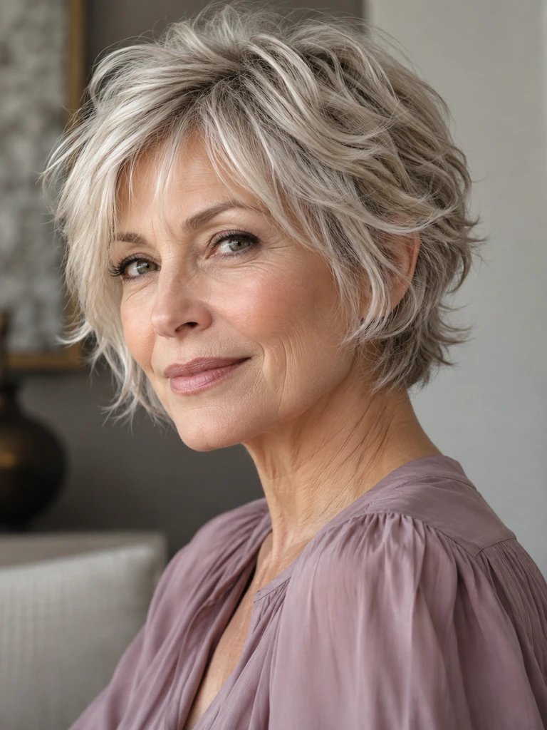 45 Feminine Short Haircuts for Women Over 60 That Feel Soft, Modern, and Flattering - image 27