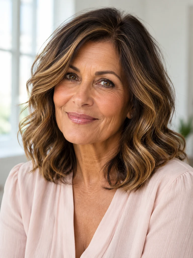 45 Best Hair Colors for Women Over 60 With Medium-Length Hair - image 28
