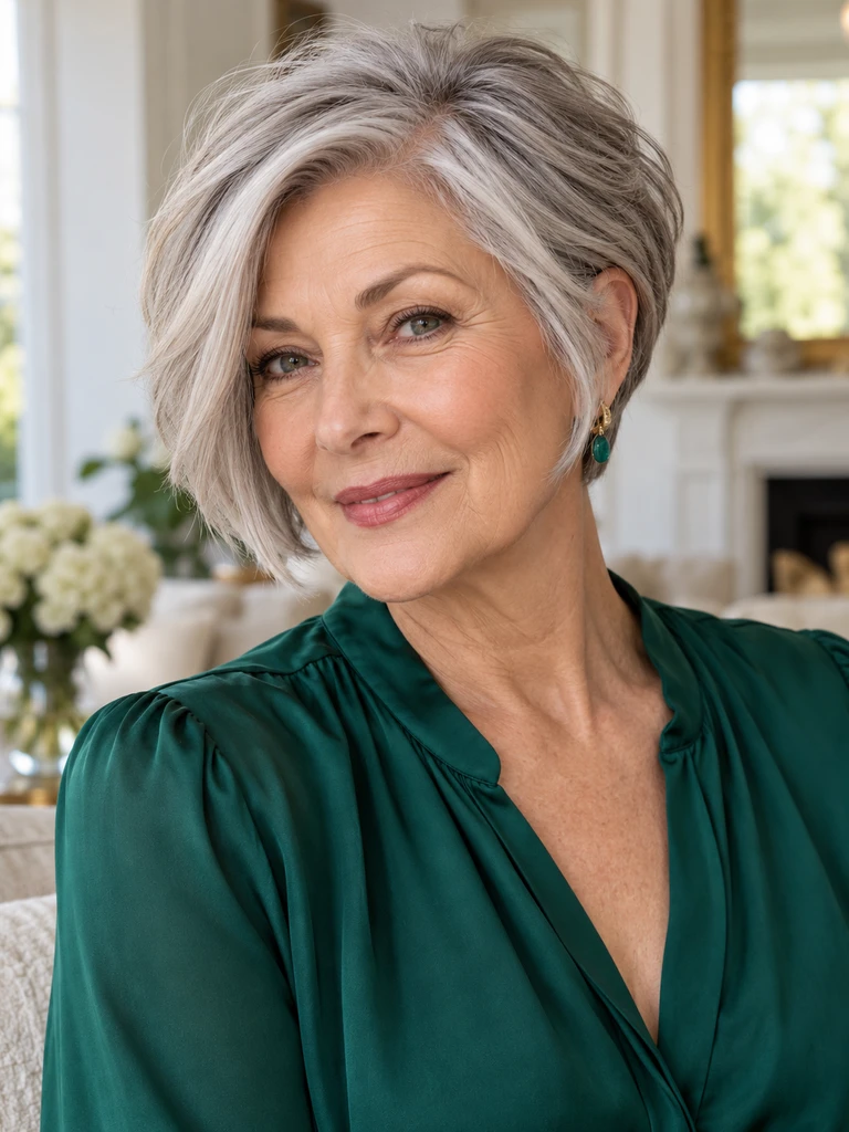 45 Feminine Short Haircuts for Women Over 60 That Feel Soft, Modern, and Flattering - image 28