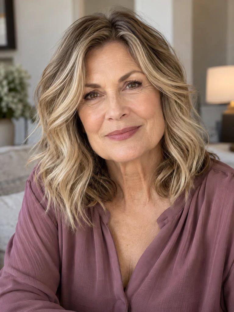 45 Best Hair Colors for Women Over 60 With Medium-Length Hair - image 29
