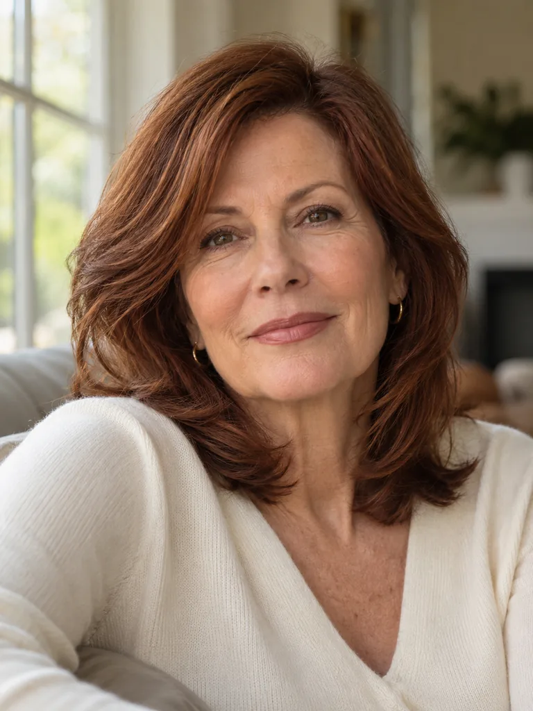45 Stunning Red Hair Color Ideas for Older Women Over 50 - image 29