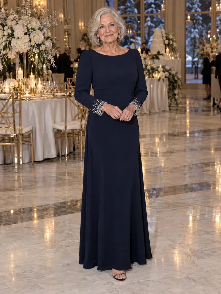 45 Classy Winter Wedding Dresses for Grandma to Look Beautiful - image 29