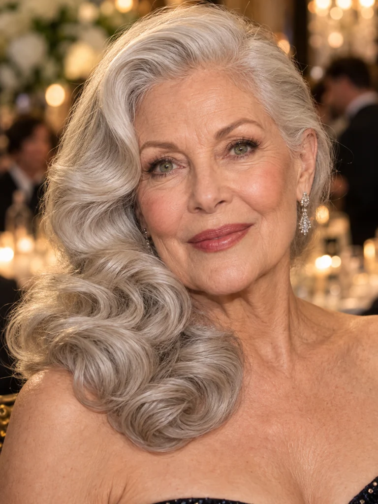 45 Graceful Wedding Hairstyle for Women Over 70 Ideas Perfect for Mature Hair - image 29