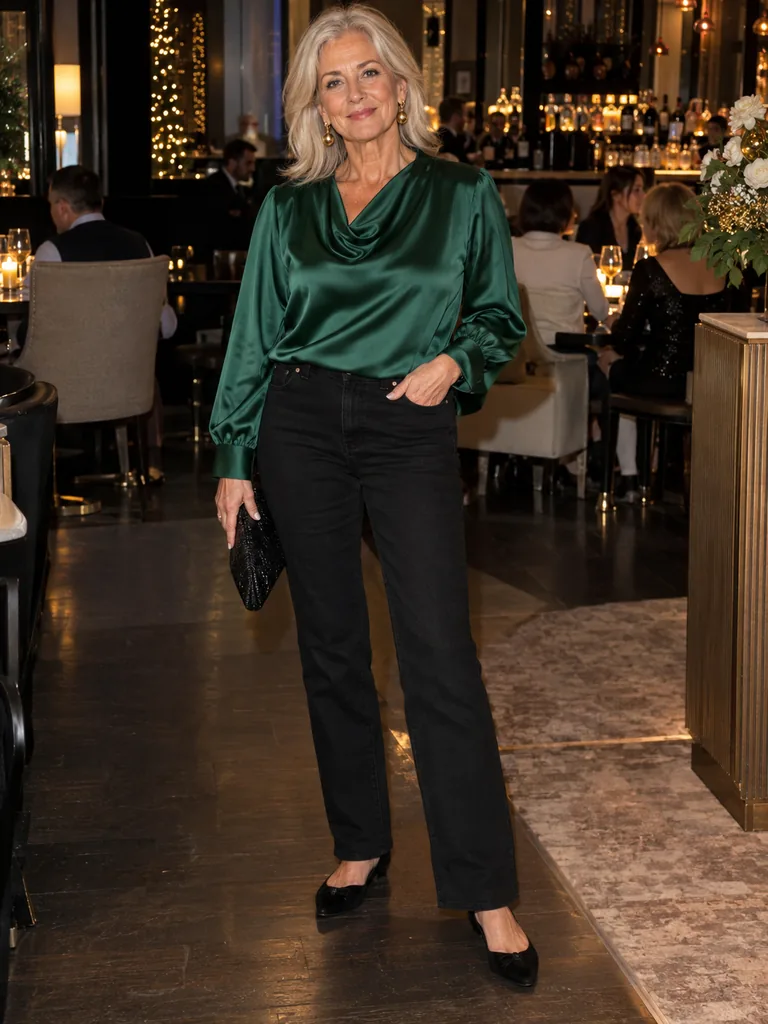 45 Classy and Comfortable New Years Outfit Ideas for Women Over 50 - image 30