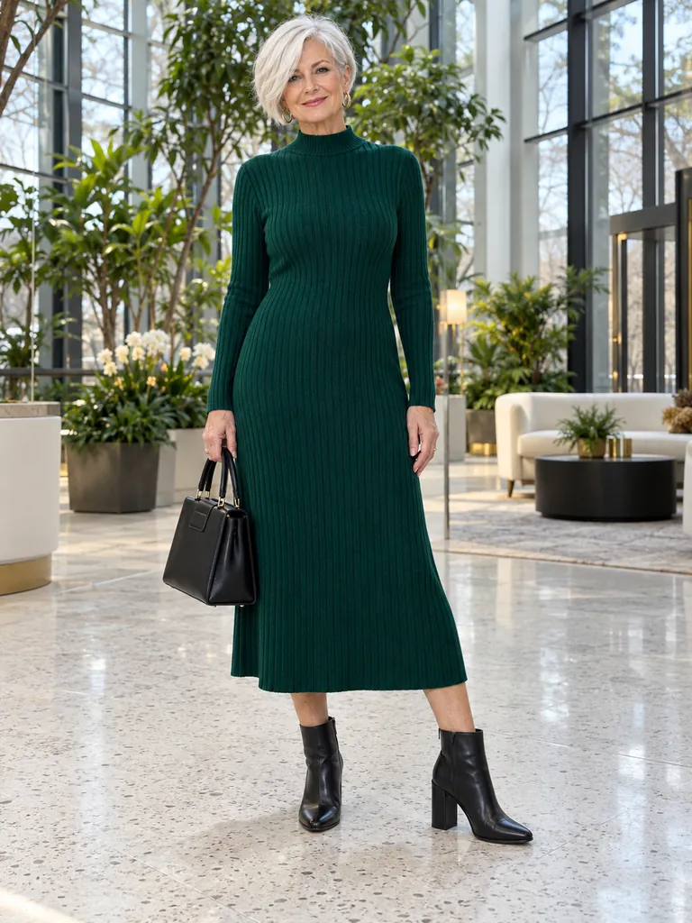45 Classy Jewel Tone Dresses for Women Over 70 That Never Go Out of Style - image 30