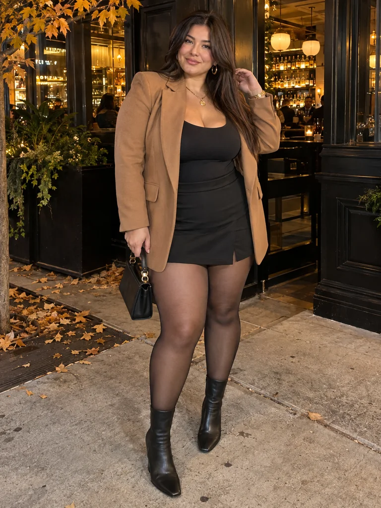 45 Fall Club Outfits for Plus-Size Women That Look Chic and Confident - image 30