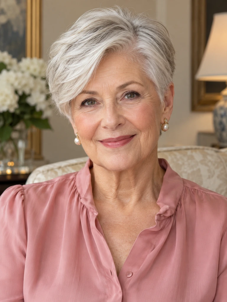 45 Feminine Short Haircuts for Women Over 60 That Feel Soft, Modern, and Flattering - image 30