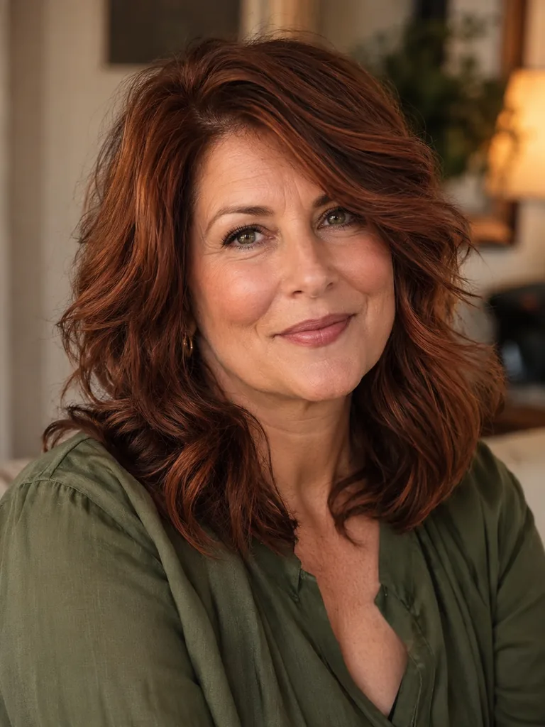 45 Stunning Red Hair Color Ideas for Older Women Over 50 - image 31