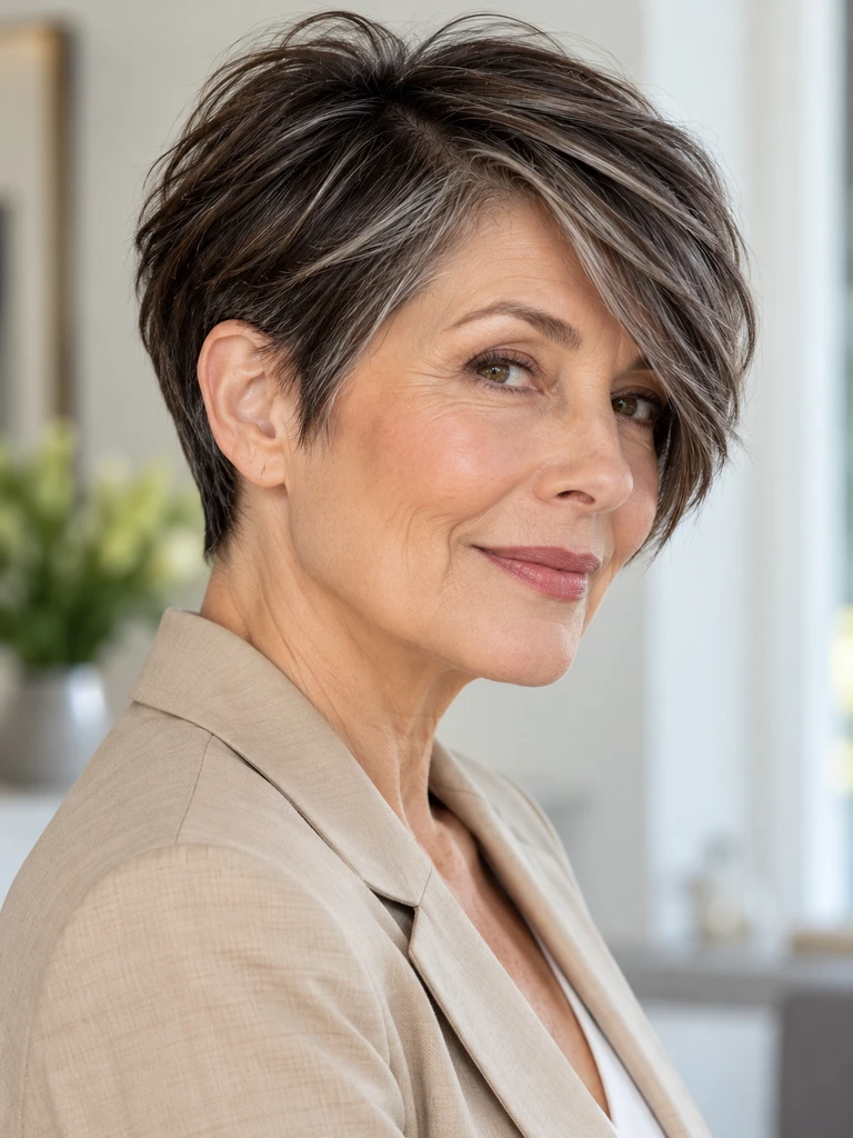 45 Feminine Short Haircuts for Women Over 60 That Feel Soft, Modern, and Flattering - image 31