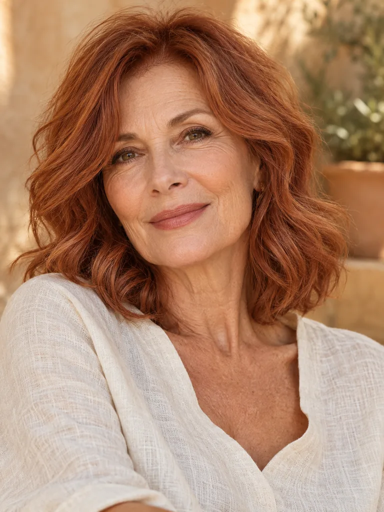 45 Stunning Red Hair Color Ideas for Older Women Over 50 - image 32