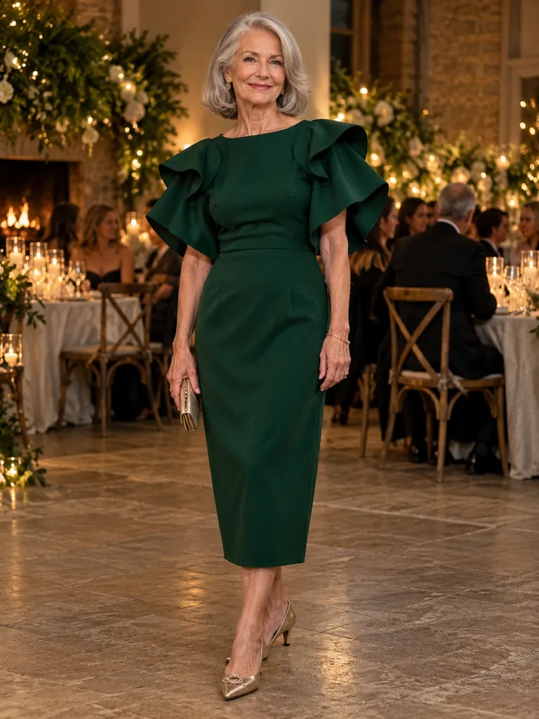 45 Classy Winter Wedding Dresses for Grandma to Look Beautiful - image 32