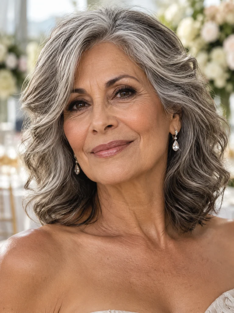 45 Graceful Wedding Hairstyle for Women Over 70 Ideas Perfect for Mature Hair - image 32