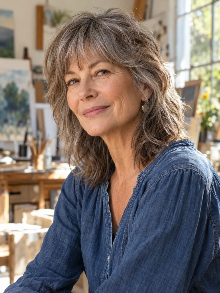 45 Best Wash and Wear Haircuts for Women Over 60 That Are Easy to Maintain - image 32