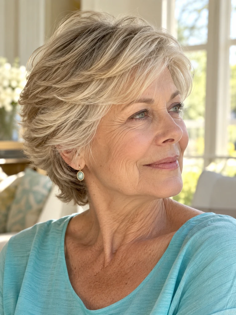 45 Feminine Short Haircuts for Women Over 60 That Feel Soft, Modern, and Flattering - image 32
