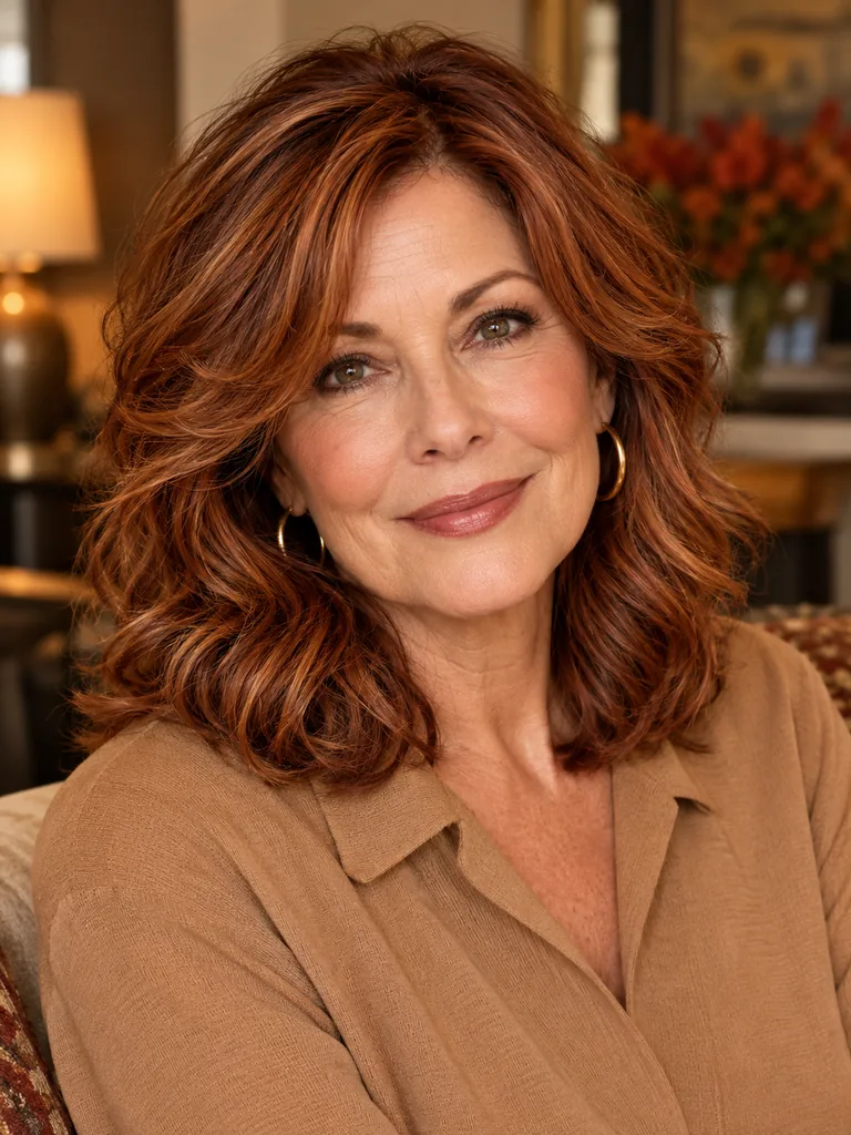 45 Stunning Red Hair Color Ideas for Older Women Over 50 - image 33