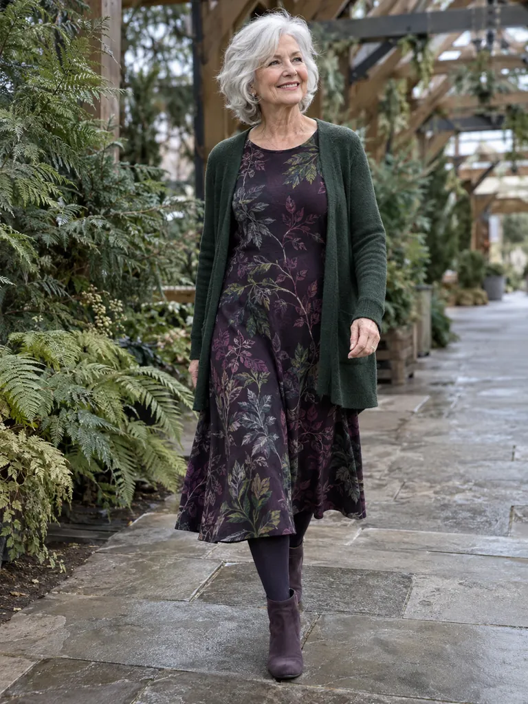 45 Warm Midi Dresses for Women Over 70 for Effortlessly Elegant Winter Style - image 33