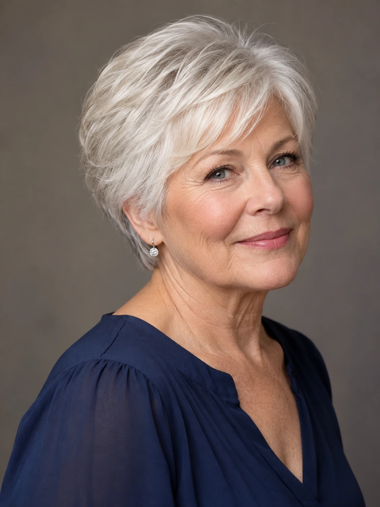 45 Feminine Short Haircuts for Women Over 60 That Feel Soft, Modern, and Flattering - image 33