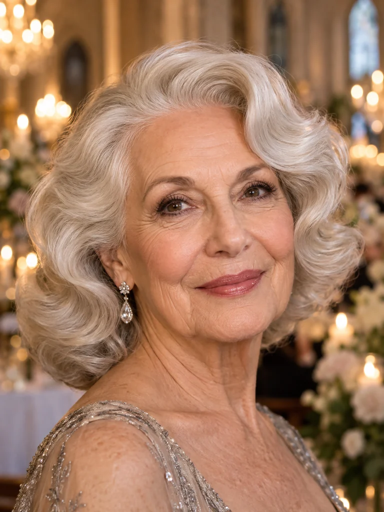45 Graceful Wedding Hairstyle for Women Over 70 Ideas Perfect for Mature Hair - image 34