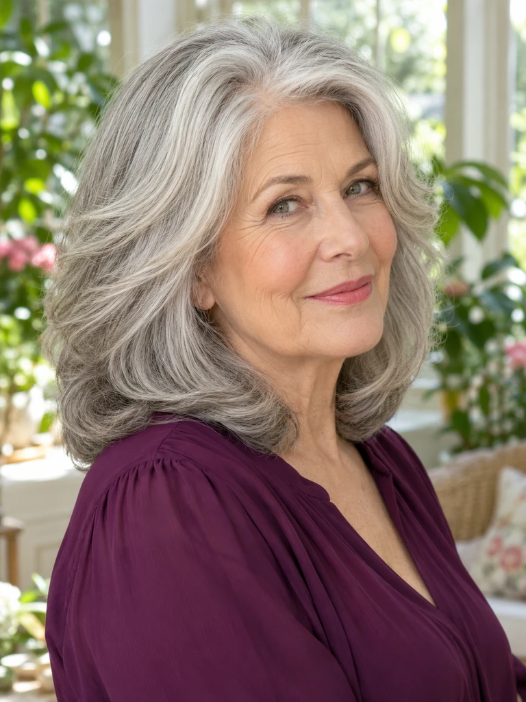 45 Best Wash and Wear Haircuts for Women Over 60 That Are Easy to Maintain - image 34