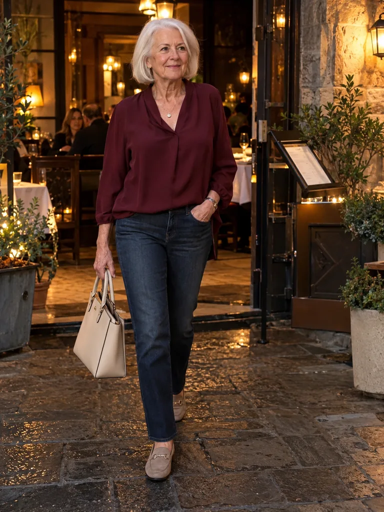 45 Chic Fall Travel Outfits for Women Over 60 for Effortless Autumn Style - image 35