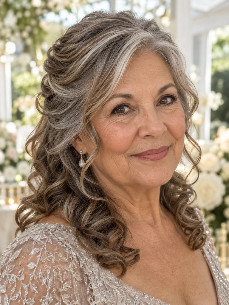 45 Graceful Wedding Hairstyle for Women Over 70 Ideas Perfect for Mature Hair - image 35