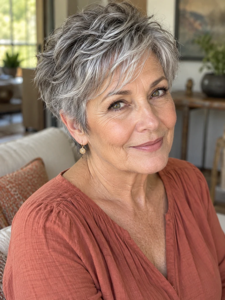 45 Feminine Short Haircuts for Women Over 60 That Feel Soft, Modern, and Flattering - image 35