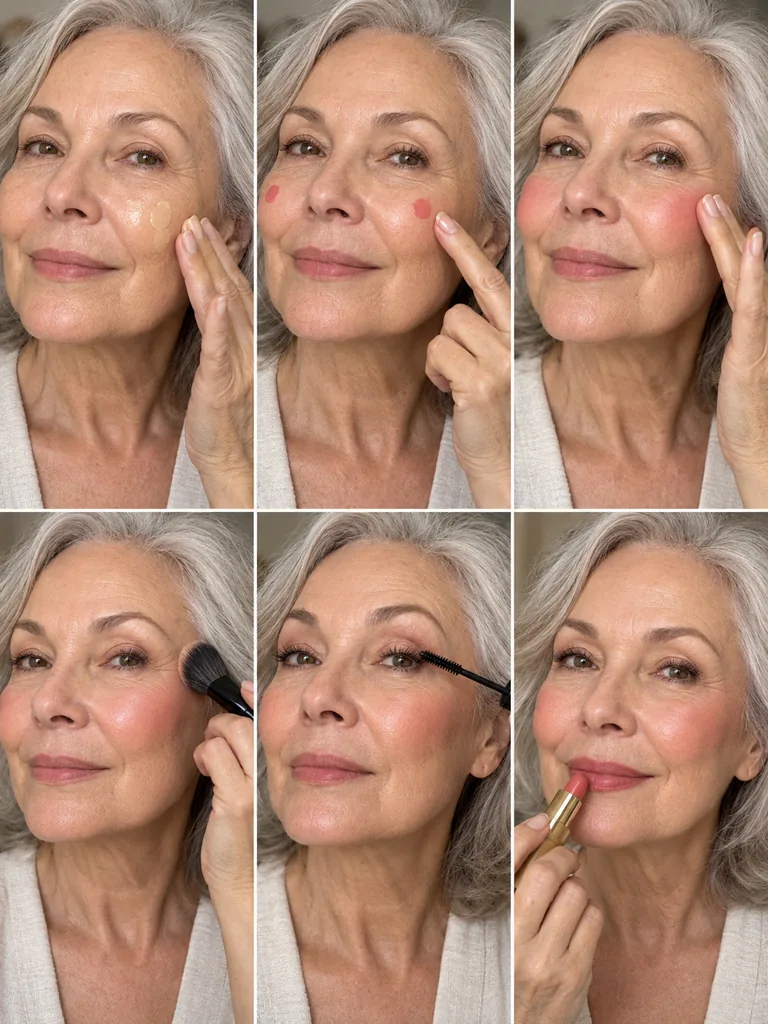 23 Classy Face Makeup Ideas for Women Over 70 You’ll Want to Try - image 36
