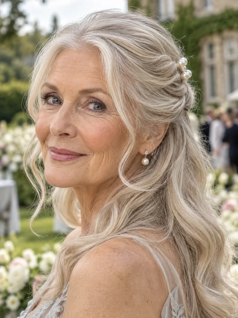 45 Graceful Wedding Hairstyle for Women Over 70 Ideas Perfect for Mature Hair - image 36