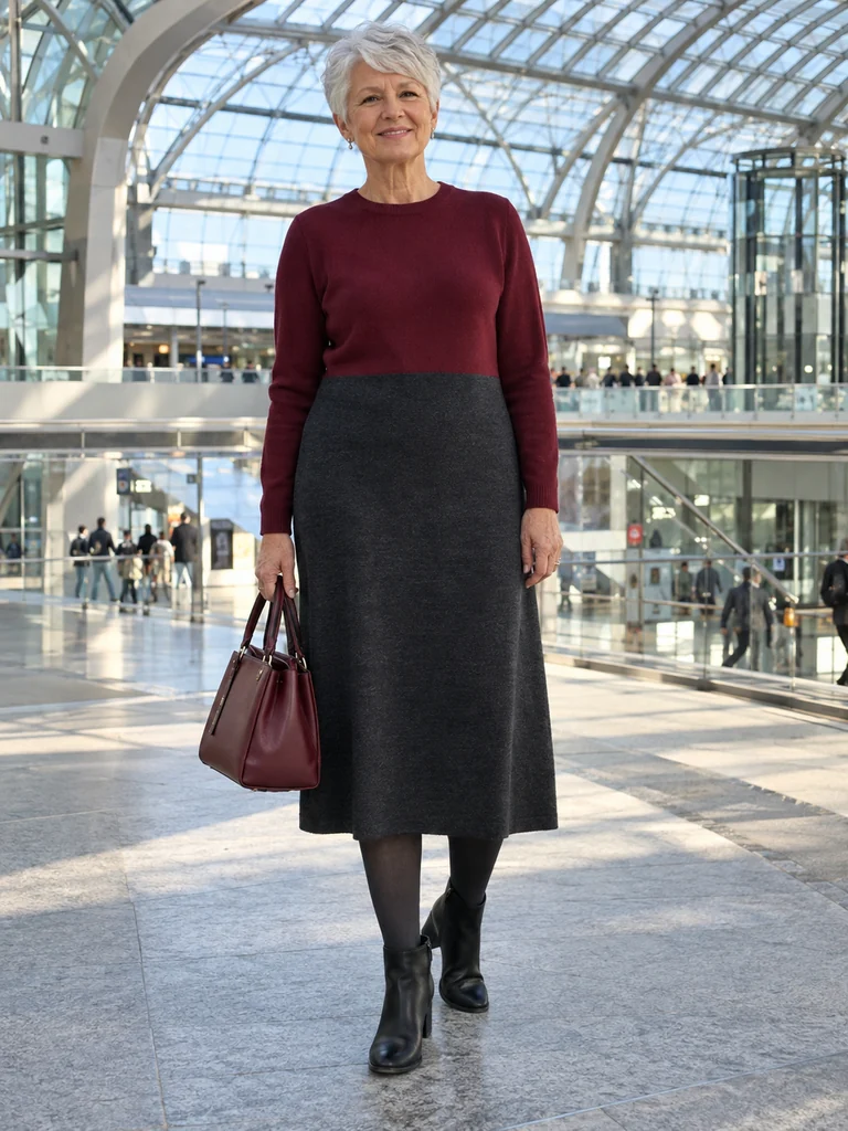 45 Warm Midi Dresses for Women Over 70 for Effortlessly Elegant Winter Style - image 36