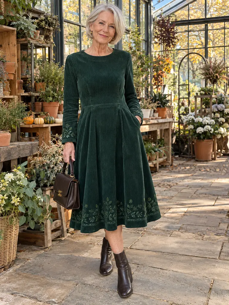 45 Classy Jewel Tone Dresses for Women Over 70 That Never Go Out of Style - image 36