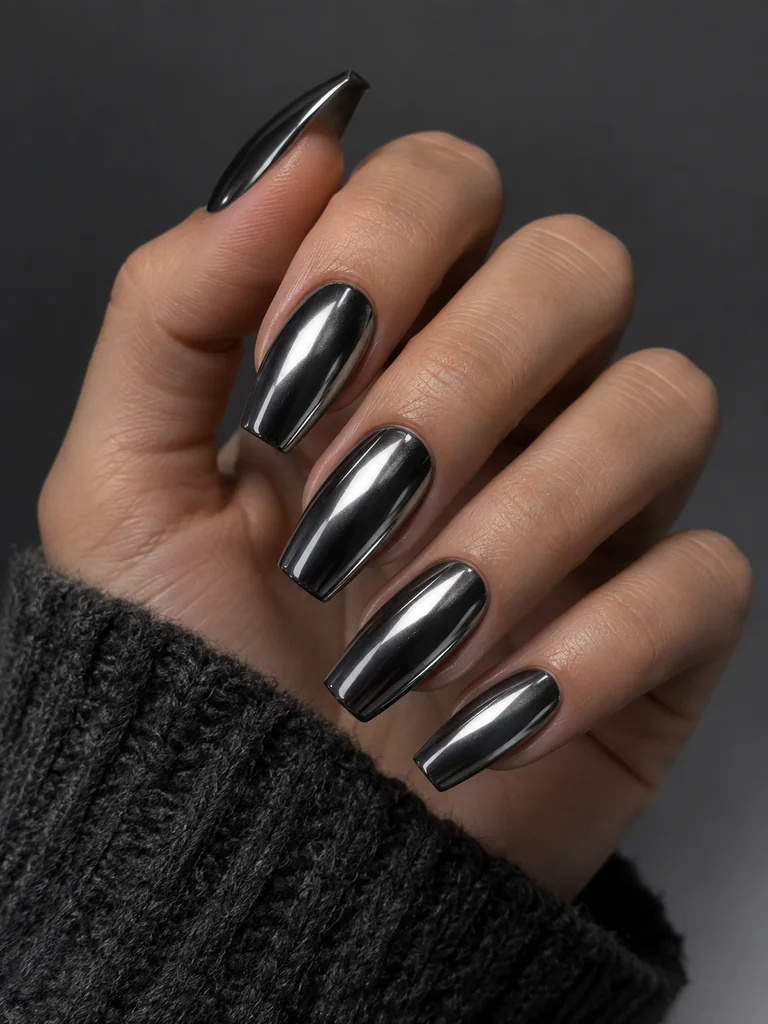 45 Winter Gel Nail Designs That Look Sophisticated and Stylish - image 36