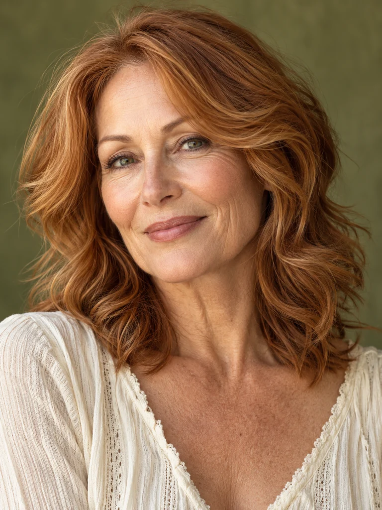 45 Best Hair Colors for Women Over 60 With Medium-Length Hair - image 37