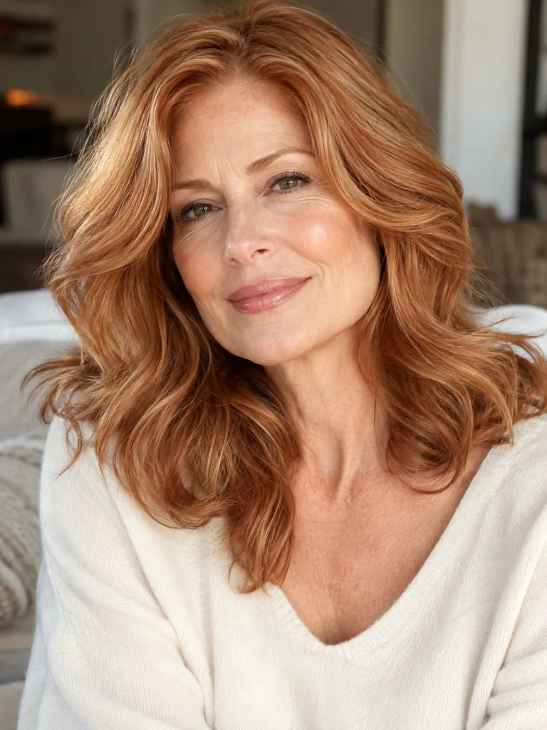45 Stunning Red Hair Color Ideas for Older Women Over 50 - image 37