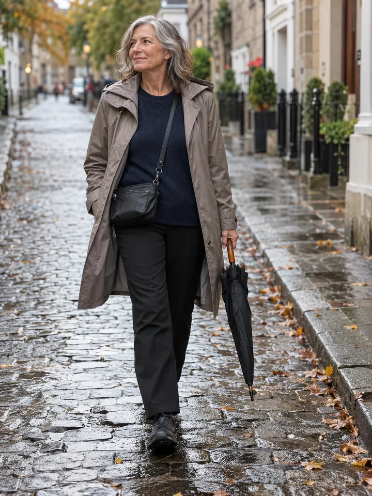 45 Chic Fall Travel Outfits for Women Over 60 for Effortless Autumn Style - image 38