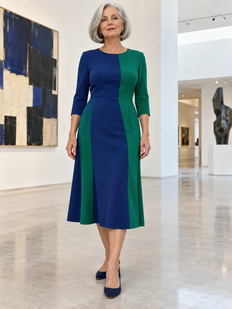 45 Classy Jewel Tone Dresses for Women Over 70 That Never Go Out of Style - image 39
